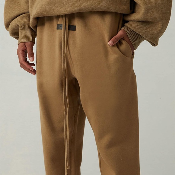 ESSENTIALS FEAR OF GOD OAK SWEATPANTS🆕 - Picture 5 of 7